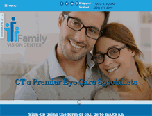 Tablet Screenshot of ct-eyecare.com